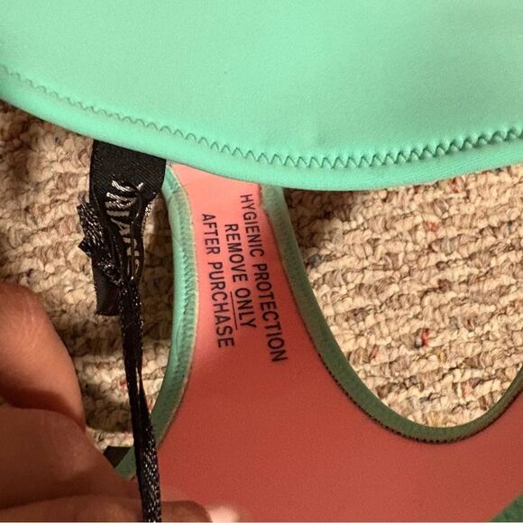 NWT Triangl Bambi Bubble Mint Neoprene Bikini Bottoms Size XS - Picture 5 of 7